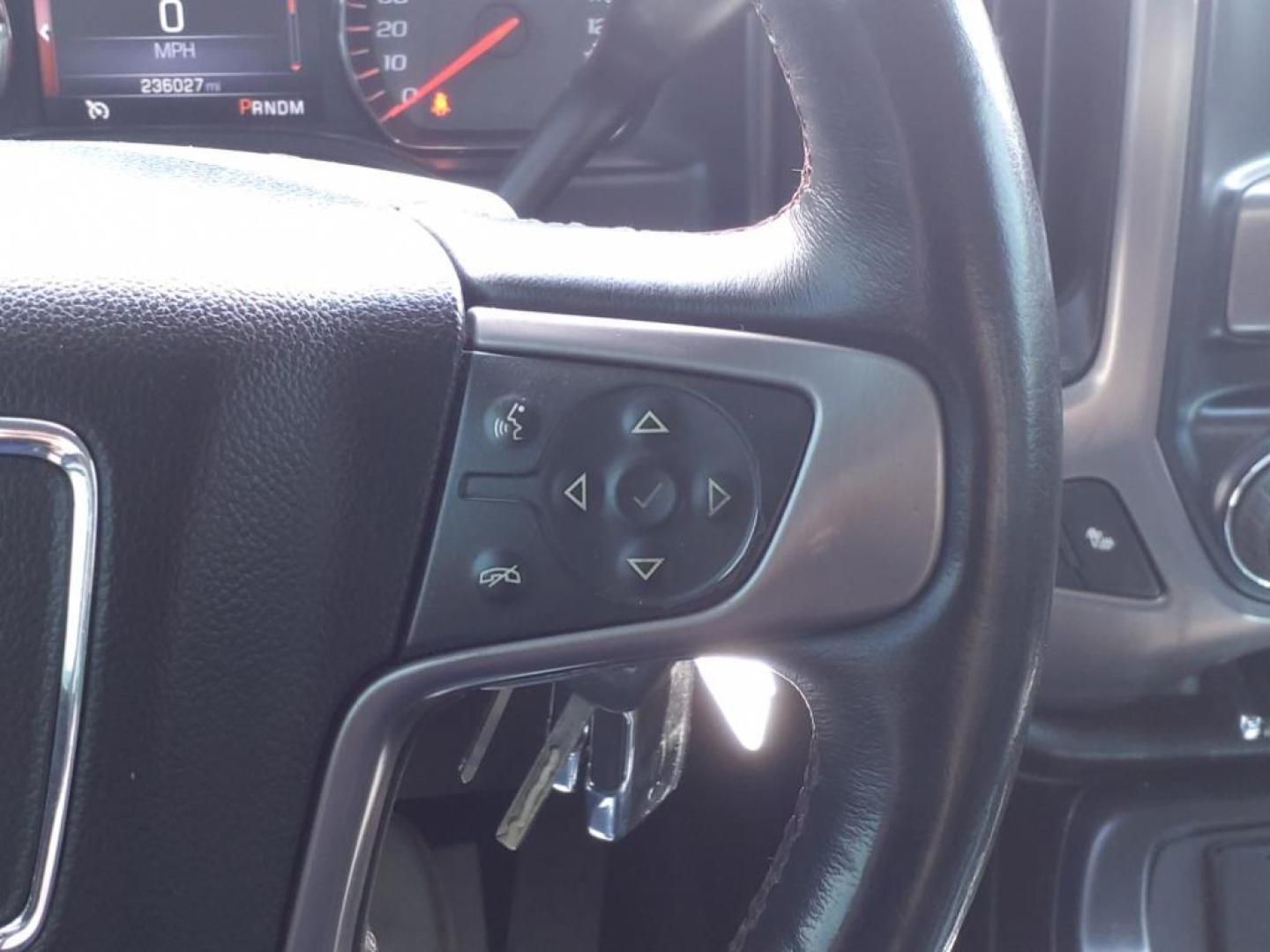 2014 Onyx Black GMC Sierra 1500 SLT (3GTU2VEC9EG) with an 5.3L EcoTec3 5.3L Flex Fuel V8 355hp 383ft. lbs. Direct Injection engine, 6-Speed Shiftable Automatic w/Overdrive transmission, located at 1401 N. Hobart, Pampa, TX, 79065, (806) 665-9872, 35.549953, -100.975098 - Photo#9