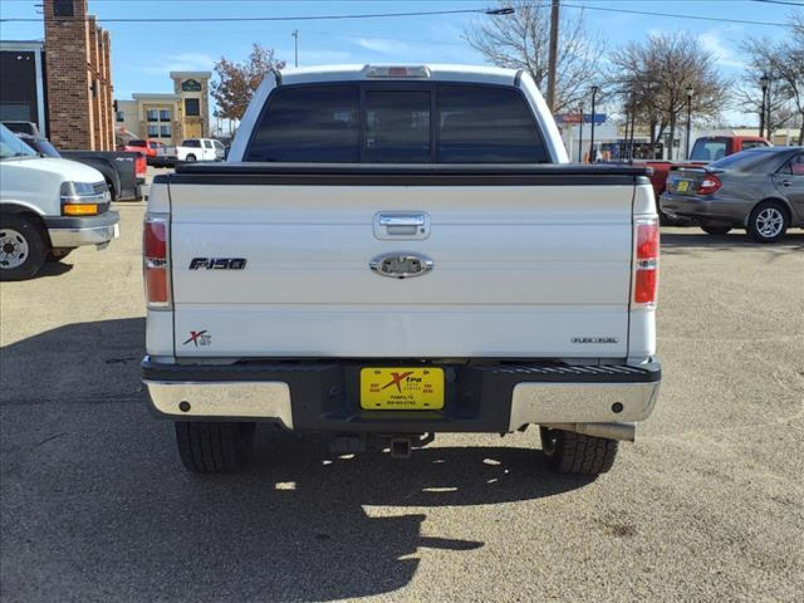 2012 Oxford White Ford F-150 Lariat (1FTFW1EF9CF) with an 5.0L Flex Fuel V8 360hp 3 Sequential Multiport Fuel Injection engine, 6-Speed Shiftable Automatic transmission, located at 1401 N. Hobart, Pampa, TX, 79065, (806) 665-9872, 35.549641, -100.971878 - Photo #3