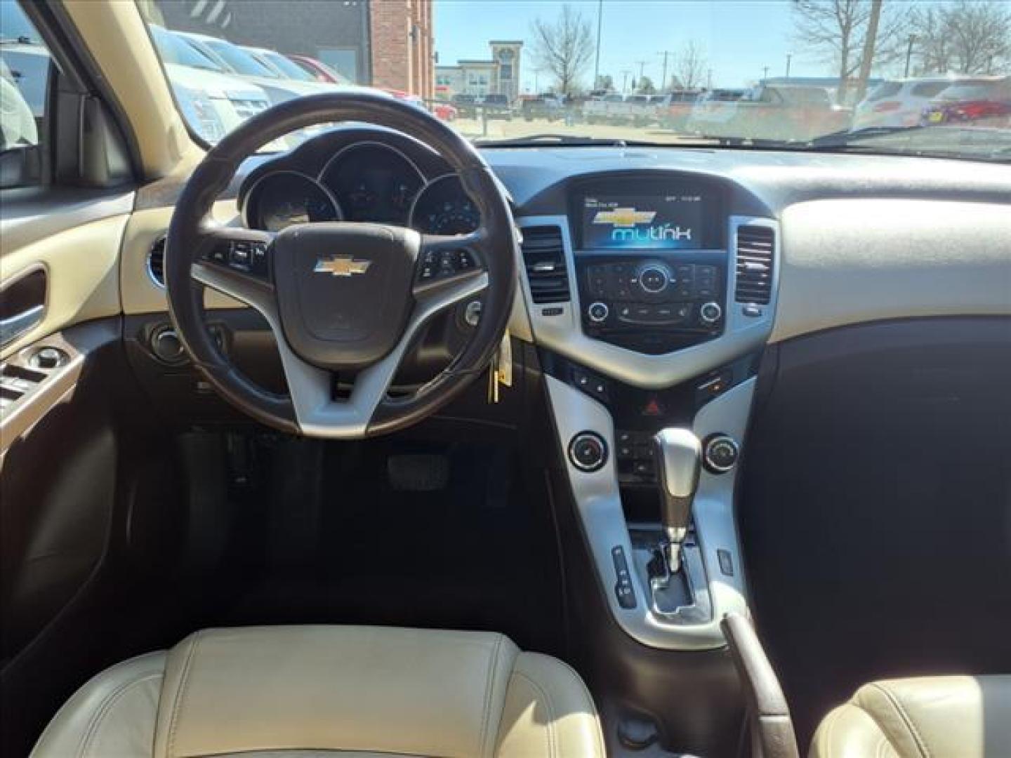 2014 Summit White Gaz Chevrolet Cruze 2LT Auto (1G1PE5SB1E7) with an 1.4L Ecotec 1.4L Turbo I4 138hp 148ft. lbs. Sequential Multiport Fuel Injection engine, 6-Speed Shiftable Automatic transmission, located at 1401 N. Hobart, Pampa, TX, 79065, (806) 665-9872, 35.549953, -100.975098 - Photo#9