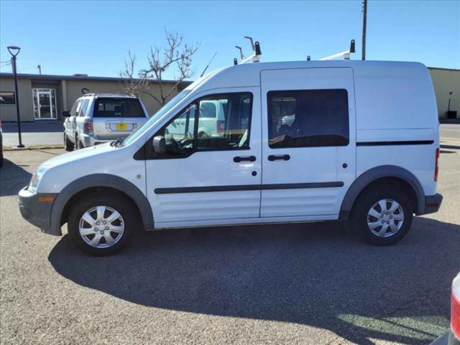 2012 Frozen White Ford Transit Connect XL (NM0LS6AN5CT) with an 2.0L Duratec 2.0L I4 136hp 128 Sequential Multiport Fuel Injection engine, 4-Speed Automatic transmission, located at 1401 N. Hobart, Pampa, TX, 79065, (806) 665-9872, 35.549641, -100.971878 - Photo #4