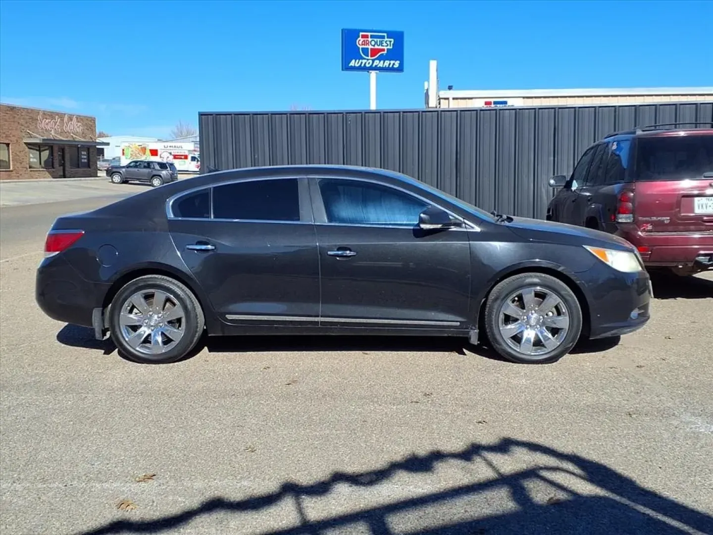 2011 Carbon Black Metallic Buick LACROSSE CXL (1G4GC5ED1BF) with an 3.6L engine, Automatic transmission, located at 1401 N. Hobart, Pampa, TX, 79065, (806) 665-9872, 35.549953, -100.975098 - ### Explore the Road Ahead with the 2011 Buick LaCrosse CXL Perfect for Your Lifestyle!<br /> <br /> Are you in need of a reliable vehicle that combines style, comfort, and practicality? Look no further than the striking 2011 Buick LaCrosse CXL, available now at Xtra Auto Center in Pampa, TX. This - Photo#2