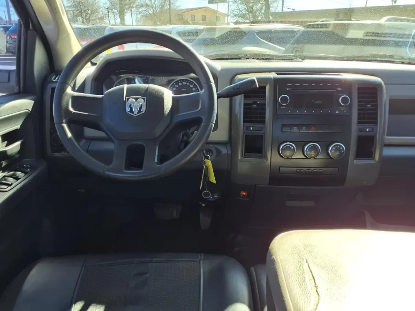 2010 Bright Silver Metallic Clear Coat Ps2 Dodge RAM 1500 (1D7RB1GK9AS) with an 3.7L engine, Automatic transmission, located at 1401 N. Hobart, Pampa, TX, 79065, (806) 665-9872, 35.549953, -100.975098 - Need a dependable truck for the daily grind in the Texas Panhandle-hauling supplies to the jobsite, towing a small trailer for weekend projects, or loading up for a Lake Meredith getaway? This **2010 Dodge Ram 1500 Laramie Quad Cab 2WD** is built for real life: roomy for passengers, practical for wo - Photo#9