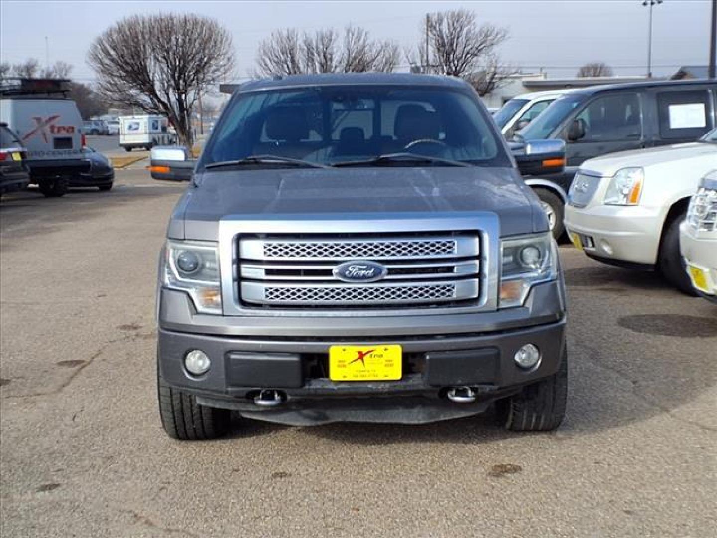 2013 Sterling Gray Metallic Uj Ford F-150 Platinum (1FTFW1ET7DF) with an 3.5L EcoBoost 3.5L Twin Turbo V6 365hp 420ft. lbs. Direct Injection engine, 6-Speed Shiftable Automatic transmission, located at 1401 N. Hobart, Pampa, TX, 79065, (806) 665-9872, 35.549953, -100.975098 - Photo#1